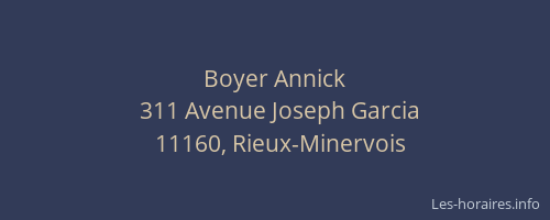 Boyer Annick