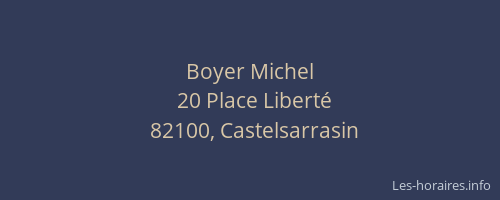 Boyer Michel