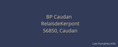 BP Caudan