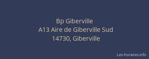 Bp Giberville