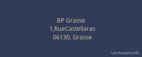 BP Grasse