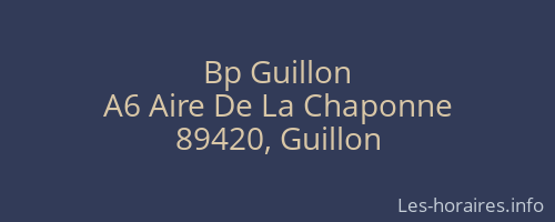 Bp Guillon