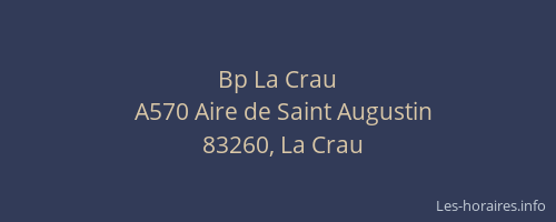 Bp La Crau