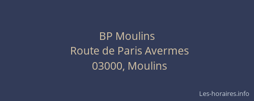 BP Moulins