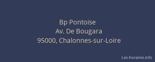 Bp Pontoise