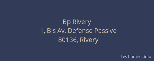 Bp Rivery