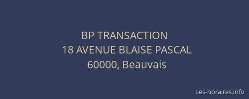 BP TRANSACTION