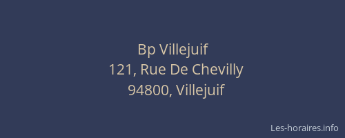 Bp Villejuif