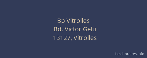 Bp Vitrolles