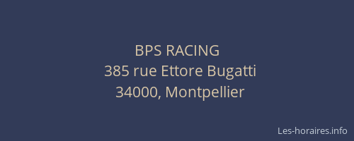 BPS RACING