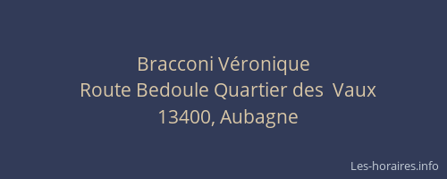 Bracconi Véronique