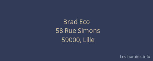 Brad Eco