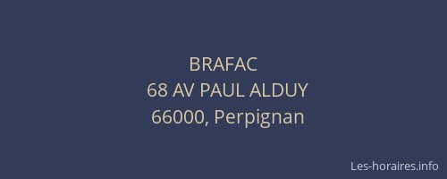 BRAFAC