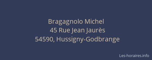 Bragagnolo Michel