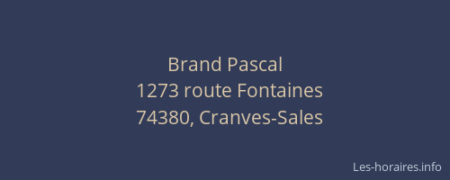 Brand Pascal