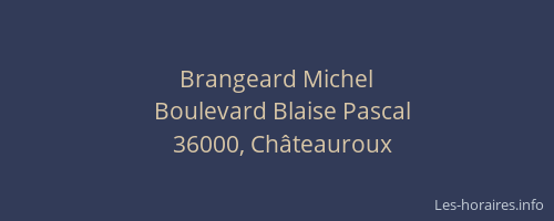 Brangeard Michel
