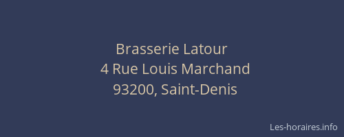 Brasserie Latour