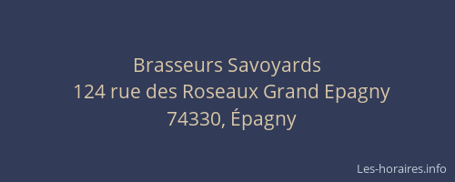 Brasseurs Savoyards