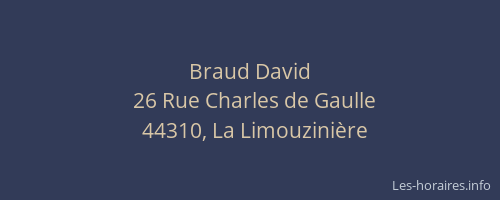 Braud David