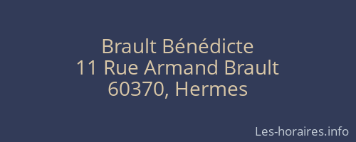 Brault Bénédicte
