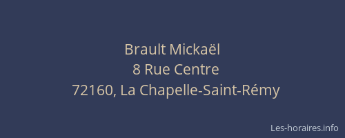 Brault Mickaël