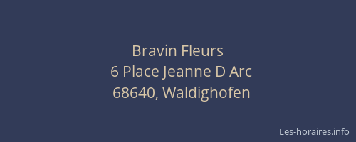 Bravin Fleurs