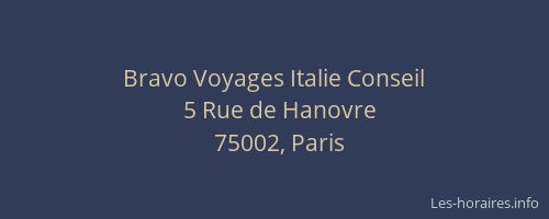 Bravo Voyages Italie Conseil