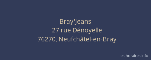 Bray'Jeans
