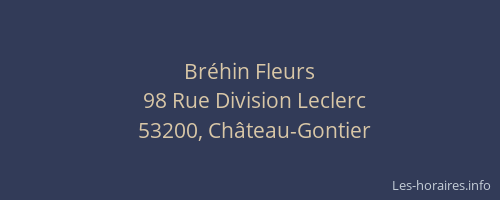 Br&eacute;hin Fleurs