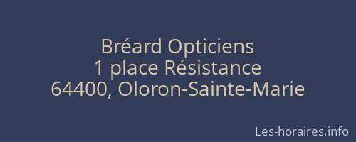 Bréard Opticiens