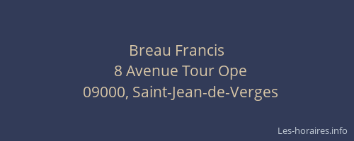 Breau Francis