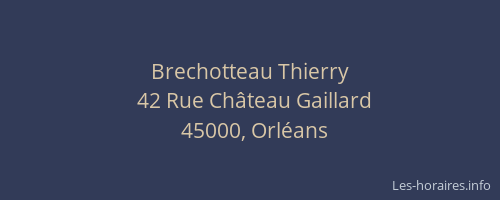 Brechotteau Thierry