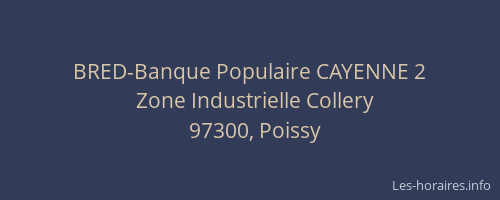 BRED-Banque Populaire CAYENNE 2