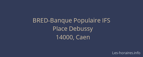 BRED-Banque Populaire IFS