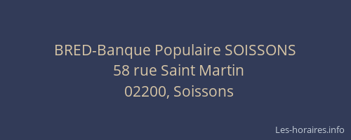 BRED-Banque Populaire SOISSONS