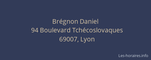 Brégnon Daniel