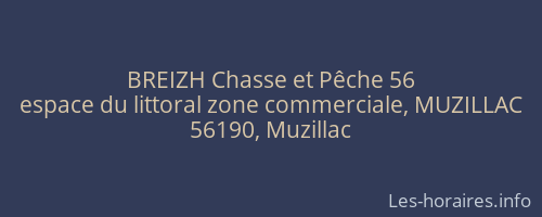 BREIZH Chasse et Pêche 56