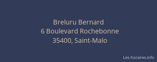 Breluru Bernard