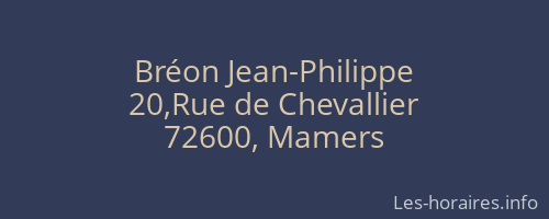Bréon Jean-Philippe