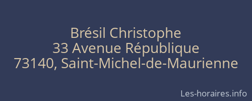 Brésil Christophe