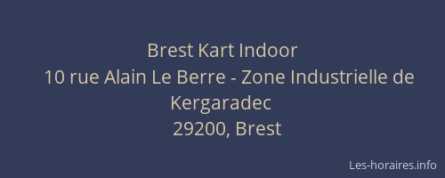 Brest Kart Indoor