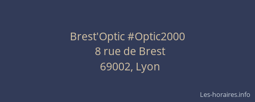 Brest'Optic #Optic2000
