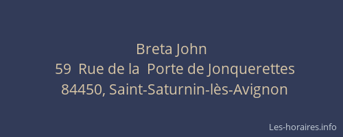 Breta John