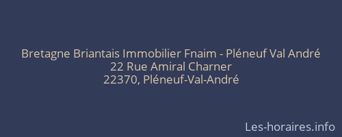 Bretagne Briantais Immobilier Fnaim - Pléneuf Val André