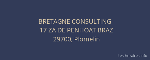BRETAGNE CONSULTING