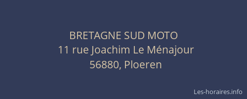 BRETAGNE SUD MOTO