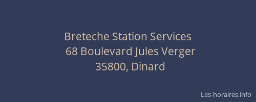 Breteche Station Services