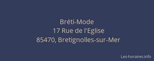 Bréti-Mode