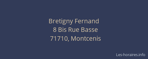 Bretigny Fernand
