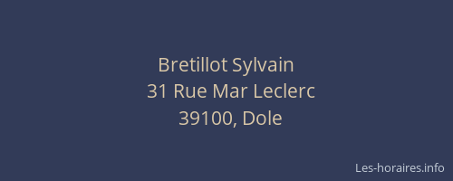 Bretillot Sylvain